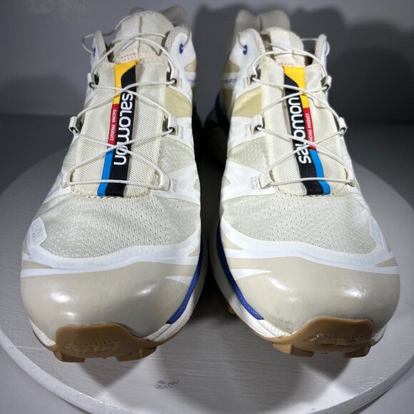 Salomon XT-6 Series S-LAB Mens Size 13 Hiking Shoes Trail Sneakers Vanilla Ice - Picture 5 of 13